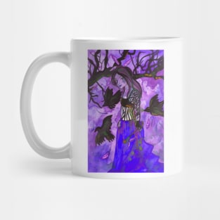 Raven Witch - Dark Violet Mug